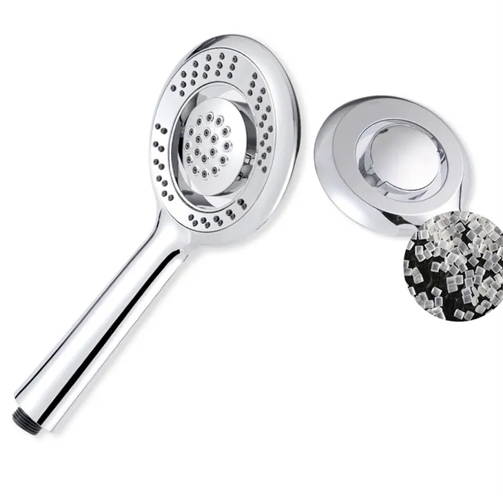 आराम से जेट जेट, विलासिता मल्टी फ़ंक्शन स्प्रे, वर्षा, चमे फिनिश के साथ हाथ पकड़ा शावर-हेड