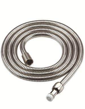 स्टेनलेस स्टील शावर नली ब्लैक ORB बाथटब के लिए वैक्यूम ब्रेकर के साथ समाप्त अनुलग्नक